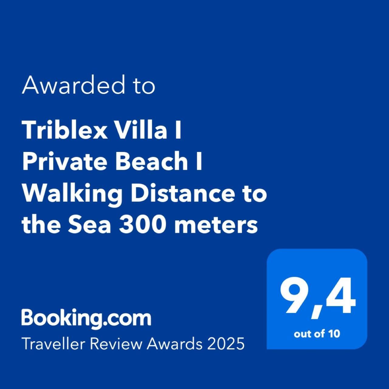 סייד Triblex Villa I Private Beach I Walking Distance To The Sea 300 Meters מראה חיצוני תמונה